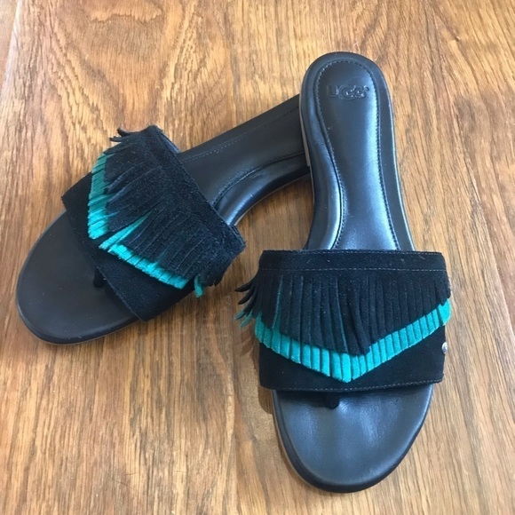 Ugg fringe sandals - Picture 1 of 6